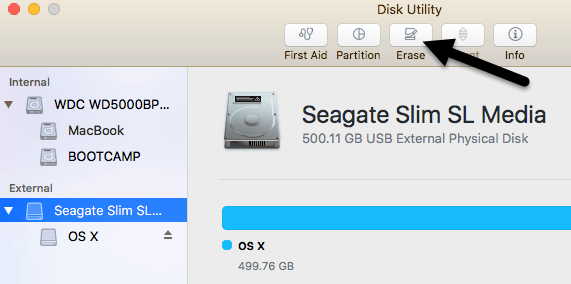 partition an external hard drive for mac and windows]